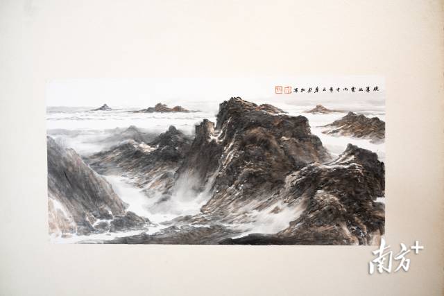 45幅作品展出， 京广艺术家交流画展走进高校书院