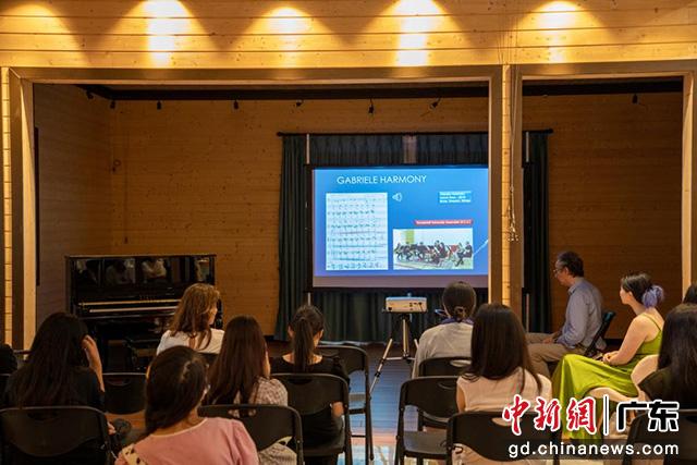 音乐大师课现场(suncitygroup太阳集团供图)